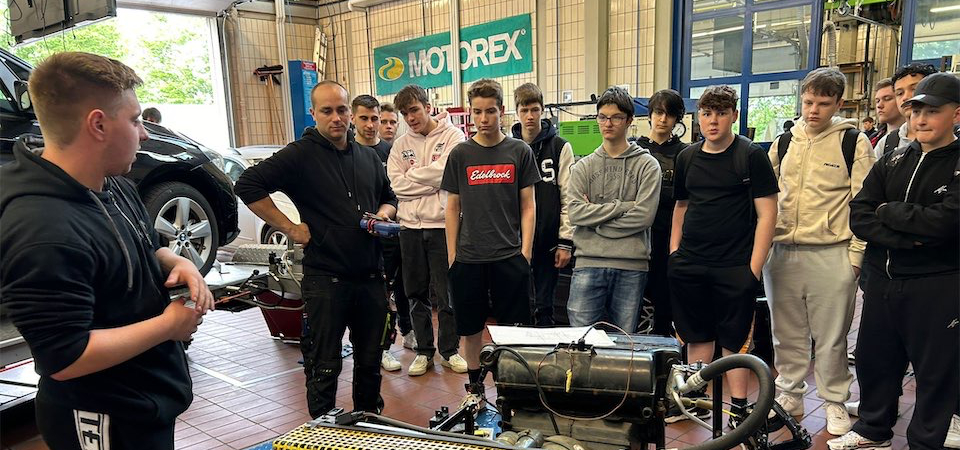 Infoveranstaltung für die Mittelschule DKB